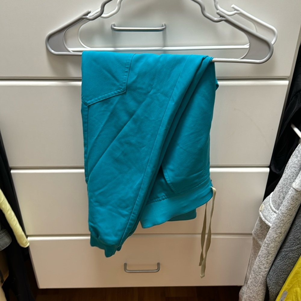 Teal figs jogger bottoms XXS petite perfect condition